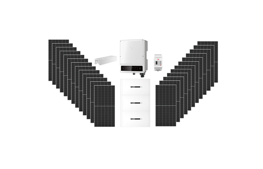 12.500,00€ με το ΦΠΑ. Φωτοβολταϊκό πακέτο net-billing 15kW με τριφασικό υβριδικό ινβέρτερ, μπαταρία λιθίου 15kWh, δυνατότητα μηδενικής έγχυσης στο δημόσιο δίκτυο (zero feed-in) και έκτακτη ρευματοδότηση (back-up) σε διακοπές ρεύματος
