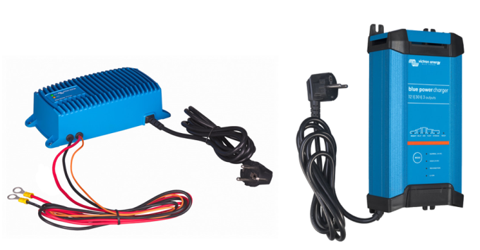 Φορτιστές μπαταριών Victron Blue Power IP67 (αδιάβροχοι) και IP22 (εσωτερικού χώρου) 