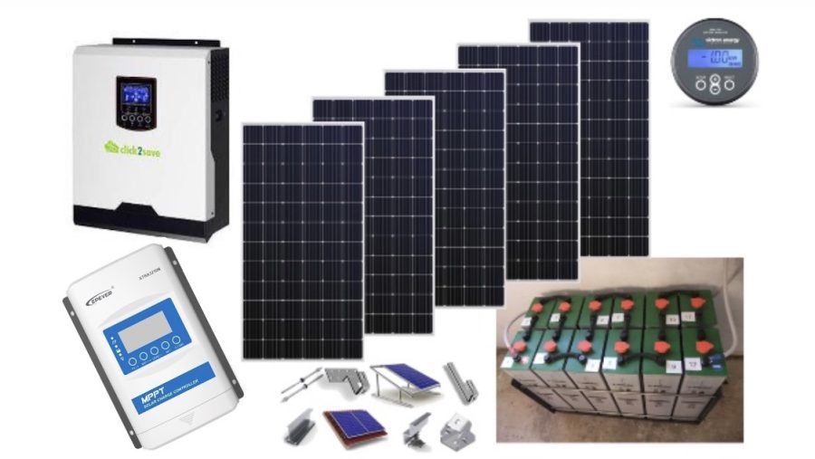 Αυτόνομο φωτοβολταϊκό πακέτο Premium Solar για εξοχική κατοικία