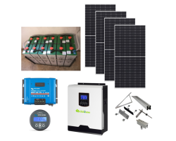 Premium Solar – Αυτόνομο φωτοβολταϊκό πακέτο για εξοχική κατοικία