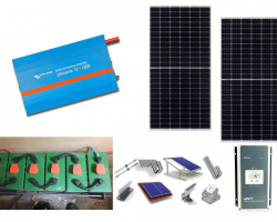 Αυτόνομο φωτοβολταϊκό πακέτο Basic Solar για μόνιμη κατοικία