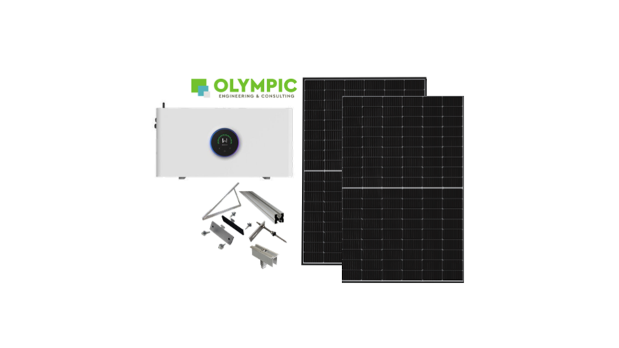 Αυτόνομο φωτοβολταϊκό πακέτο Basic Solar για εξοχικές κατοικίες
