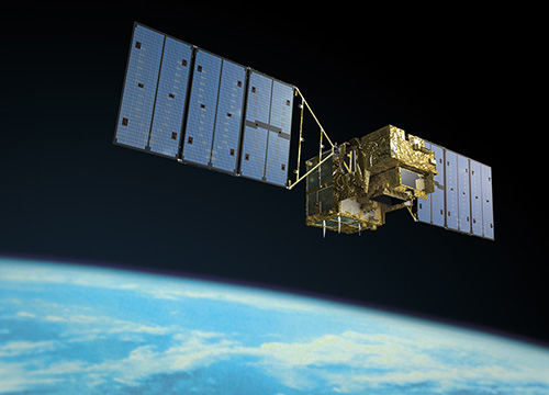 Greenhouse gases Observing SATellite (Photo by JAXA)