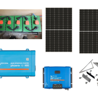 Basic Solar - Αυτόνομο φωτοβολταϊκό πακέτο για μόνιμη κατοικία