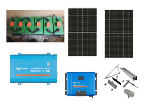 Αυτόνομο φωτοβολταϊκό πακέτο για μόνιμη κατοικία Basic Solar
