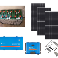 Basic Solar Plus - Αυτόνομο φωτοβολταϊκό πακέτο για μόνιμη κατοικία