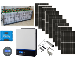 Φωτοβολταϊκό πακέτο Flexi-Solar για μόνιμη κατοικία 5.000W