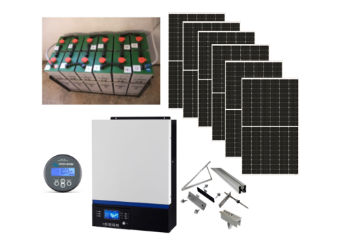 Αυτόνομο φωτοβολταϊκό πακέτο για μόνιμη κατοικία Smart Solar