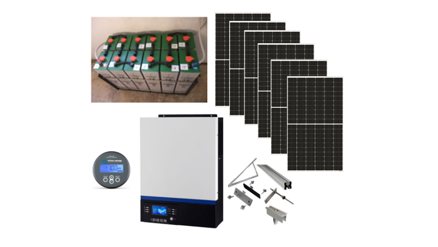 Αυτόνομο φωτοβολταϊκό πακέτο για μόνιμη κατοικία Smart Solar