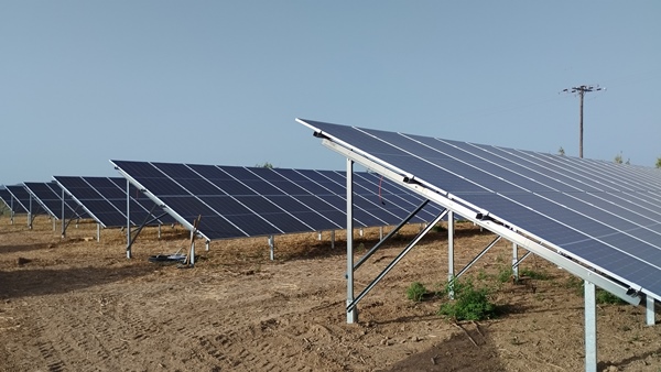 Φωτοβολταϊκά πάνελς Sharp σε πάρκο 500kW εικονικού ενεργειακού συμψηφισμού