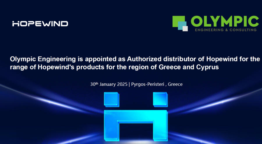 Hopewind inverters official distributor for Greece & Cyprus