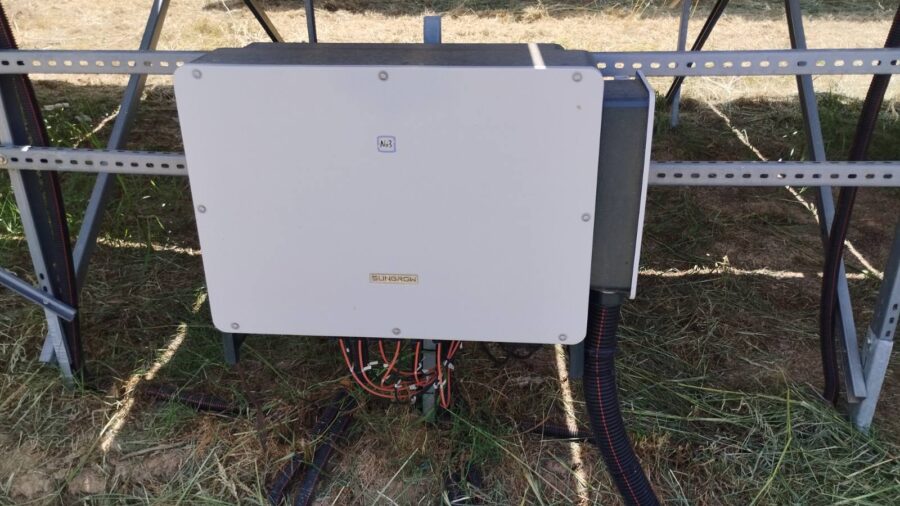 Ινβέρτερ Sungrow σε φωτοβολταϊκό πάρκο 500kW